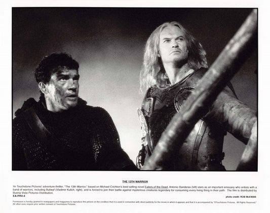 Antonio Banderas THE 13TH WARRIOR 1990 original 8x10 press photos