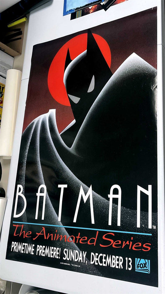 Kevin Conroy BATMAN ANIMATED SERIES Mark Hamill original 1992 movie poster 27x40