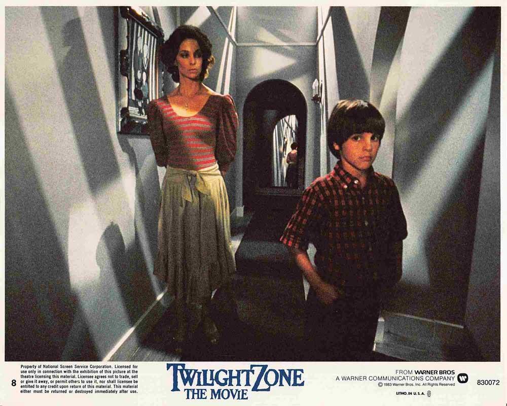Steven Spielberg Joe Dante TWILIGHT ZONE THE MOVIE original small lobby card set