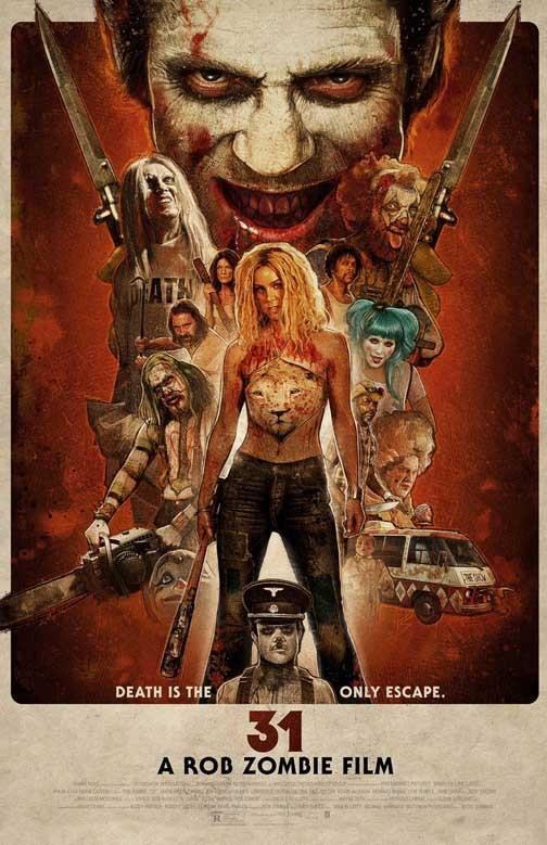 Rob Zombie 31 movie poster 11x17