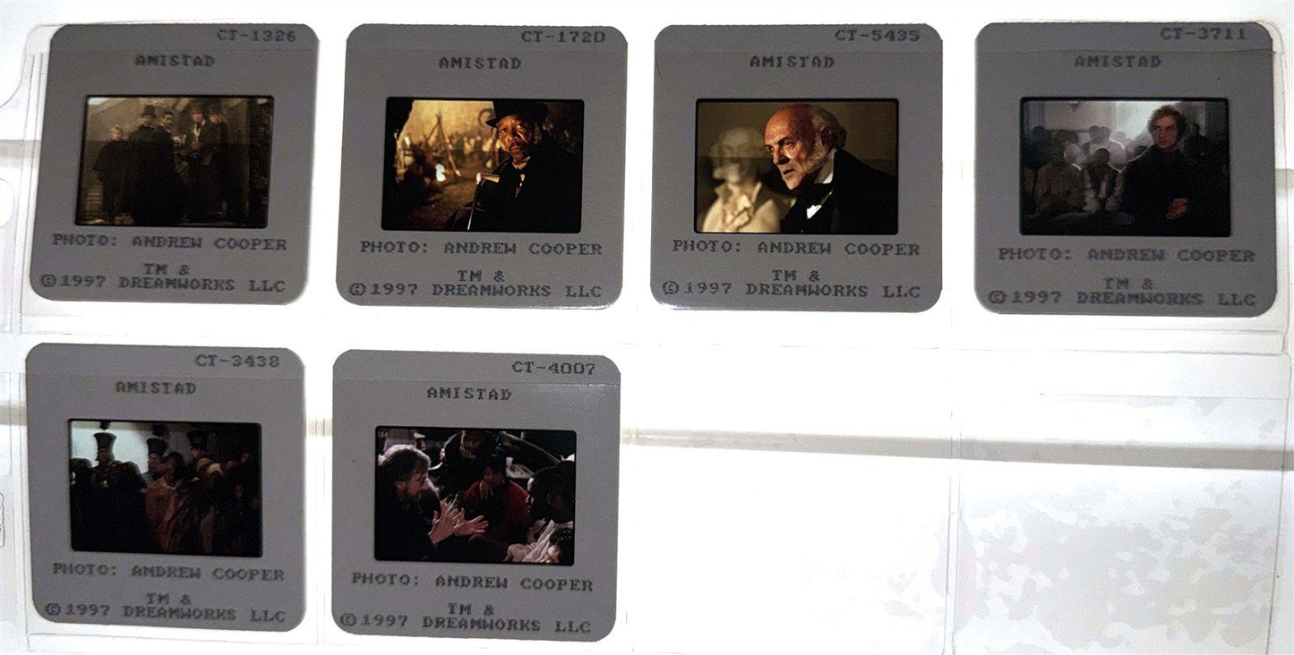 Matthew McConaughey AMISTAD original 35mm studio press slides Steven Spielberg