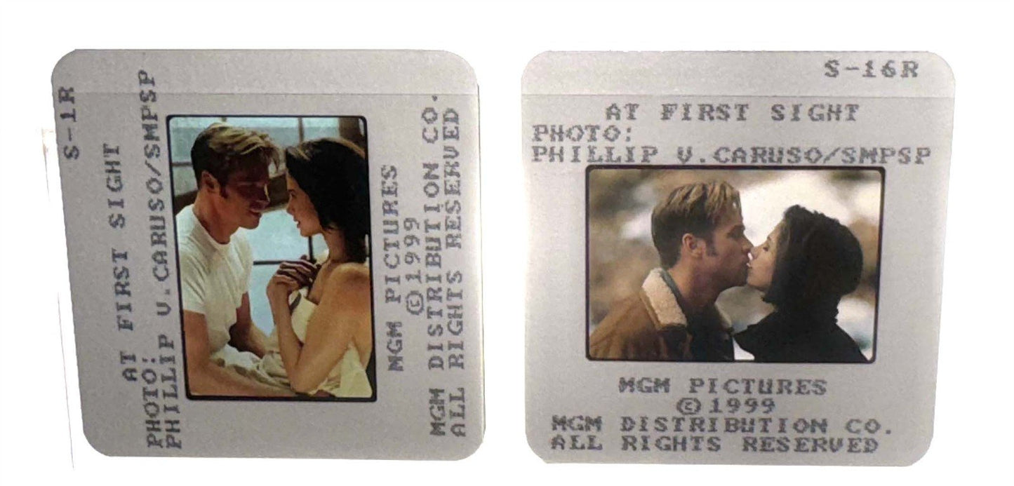 Mira Sorvino AT FIRST SIGHT Val Kilmer original 35mm studio press slides 1999
