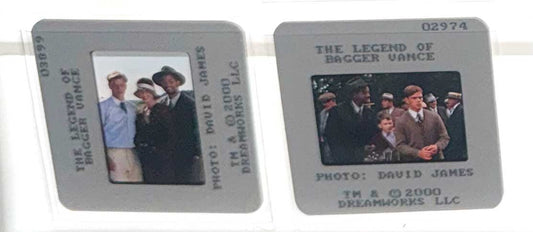 Will Smith LEGEND OF BAGGER VANCE Matt Damon original 35mm studio press slides