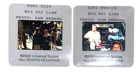 Frankie Muniz BIG FAT LIAR Amanda Bynes Paul Giamatti original 35mm press slides