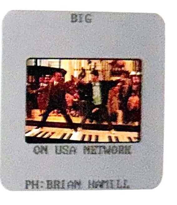 Tom Hanks BIG Robert Loggia original 35mm studio press slide