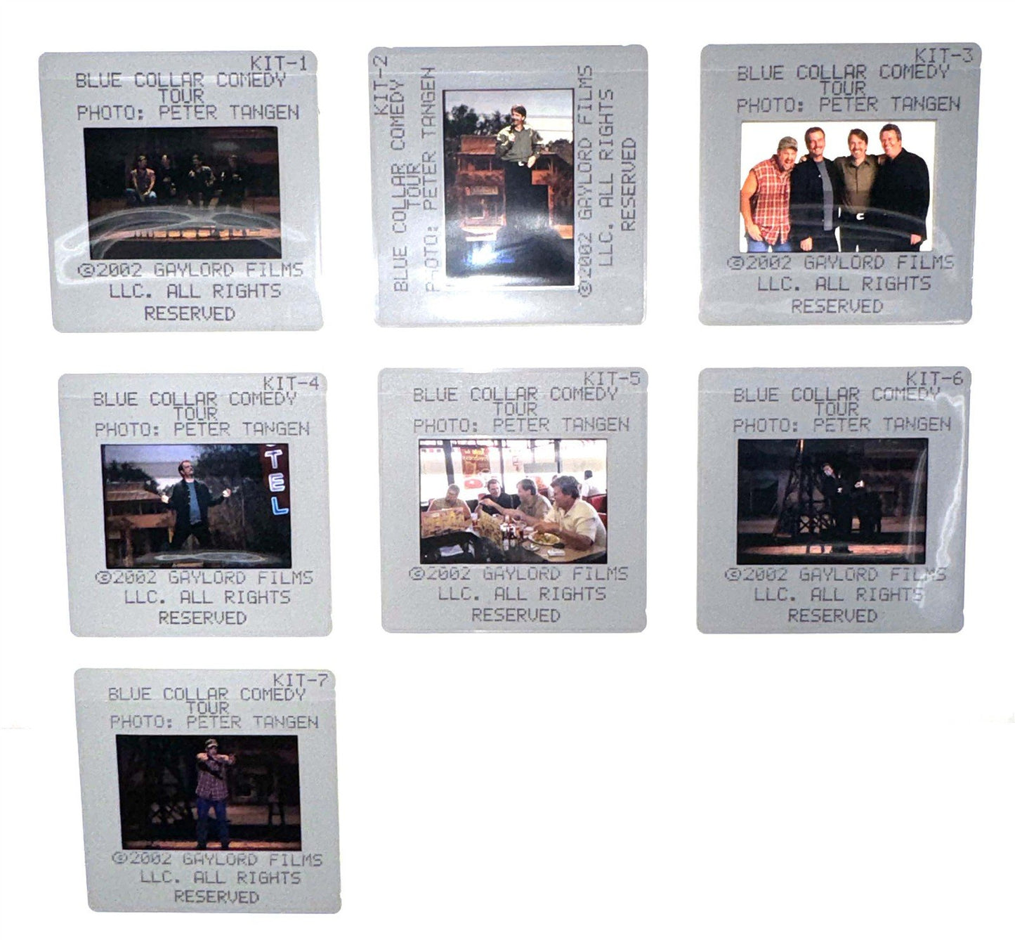 Jeff Foxworthy BLUE COLLAR COMEDY TOUR original 35mm studio press slides