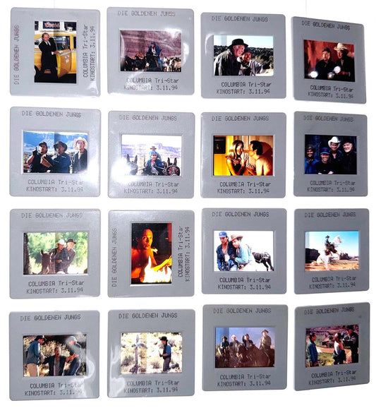 Billy Crystal CITY SLICKERS 2 Daniel Stern original 35mm studio press slides