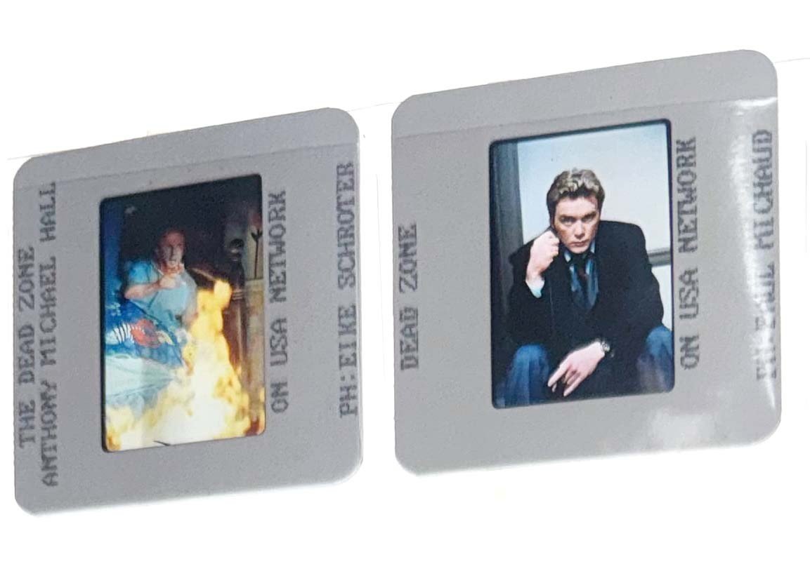 Anthony Michael Hall THE DEAD ZONE original 35mm studio press slides