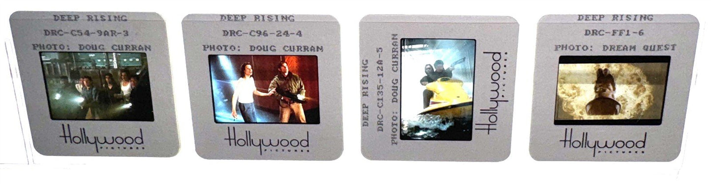 Treat Williams DEEP RISING Famke Janssen original 35mm studio press slides