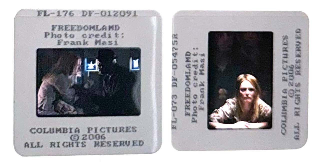 Julianne Moore FREEDOMLAND Samuel L. Jackson original 35mm studio press slides