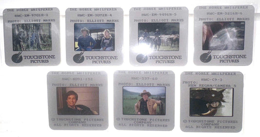 Robert Redford HORSE WHISPERER Kristin Scott Thomas original 35mm press slides