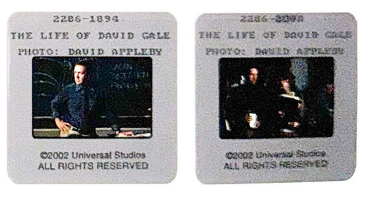 Kevin Spacey LIFE OF DAVID GALE Kate Winslet original 35mm studio press slides