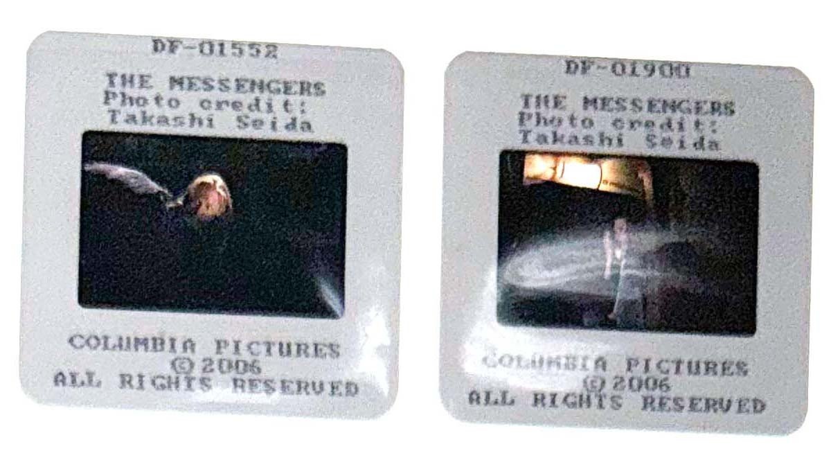 Dylan McDermott THE MESSENGERS Kristen Stewart original 35mm studio press slides