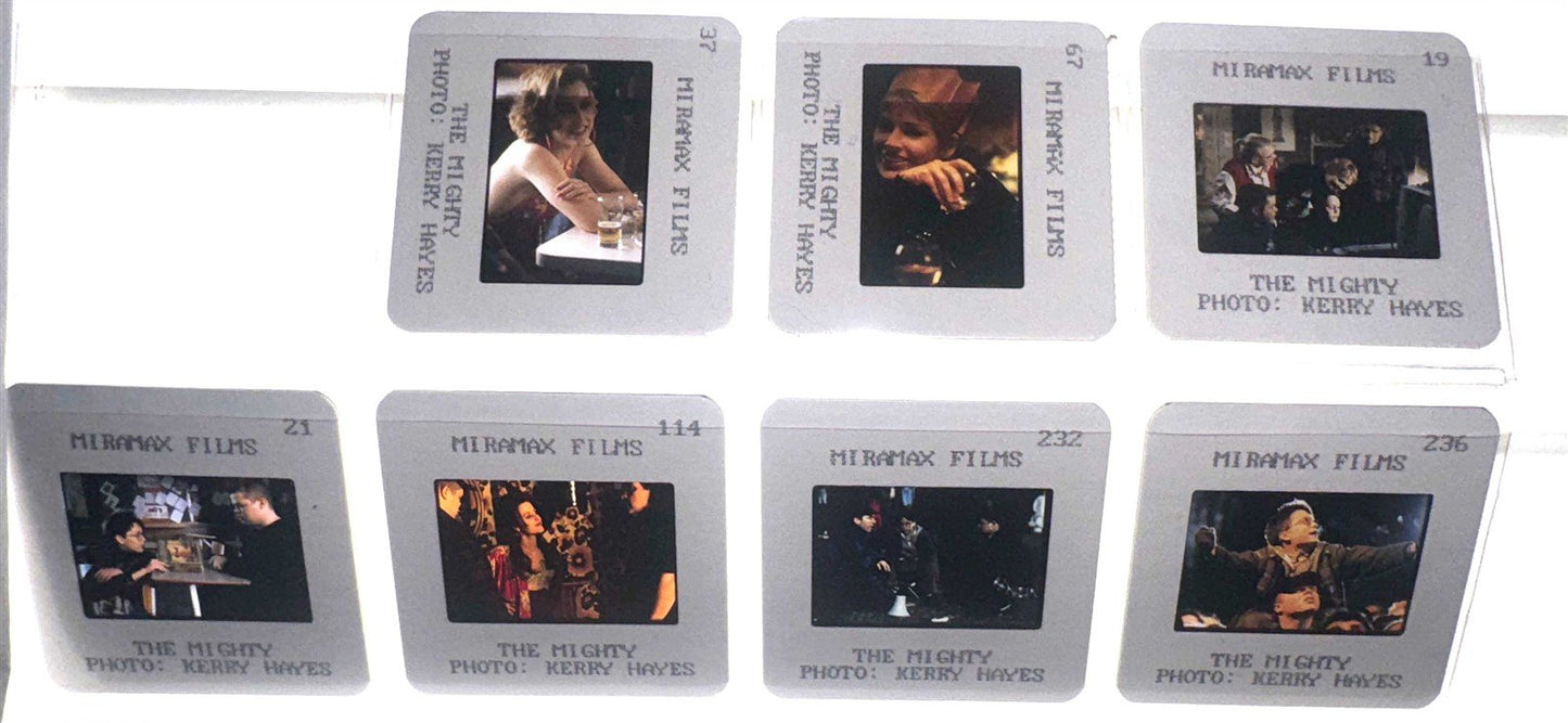 Gillian Anderson THE MIGHTY Sharon Stone original 35mm studio press slides