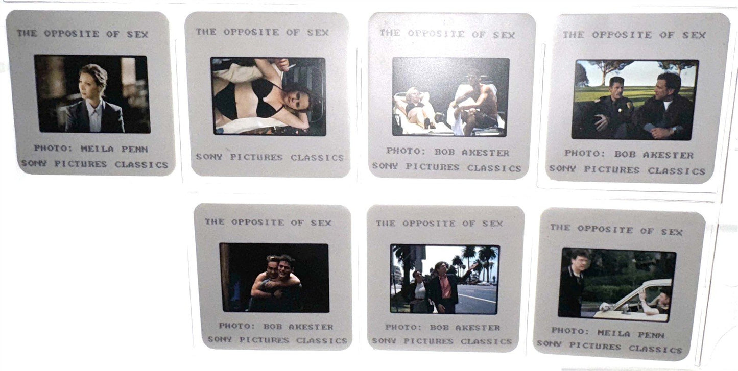 Christina Ricci OPPOSITE OF SEX Lisa Kudrow original 35mm studio press slides