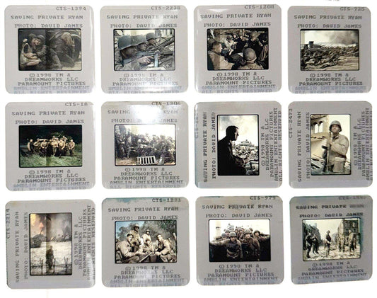 Tom Hanks SAVING PRIVATE RYAN Tom Sizemore Matt Damon original 35mm press slides
