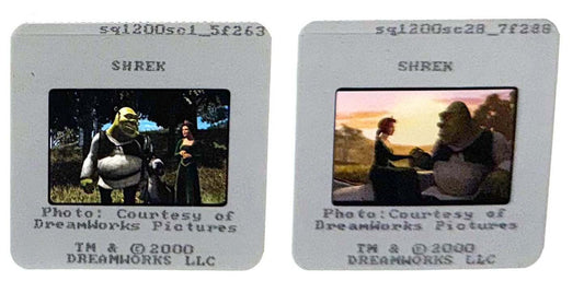 Mike Myers SHREK Cameron Diaz Eddie Murphy original 35mm studio press slides