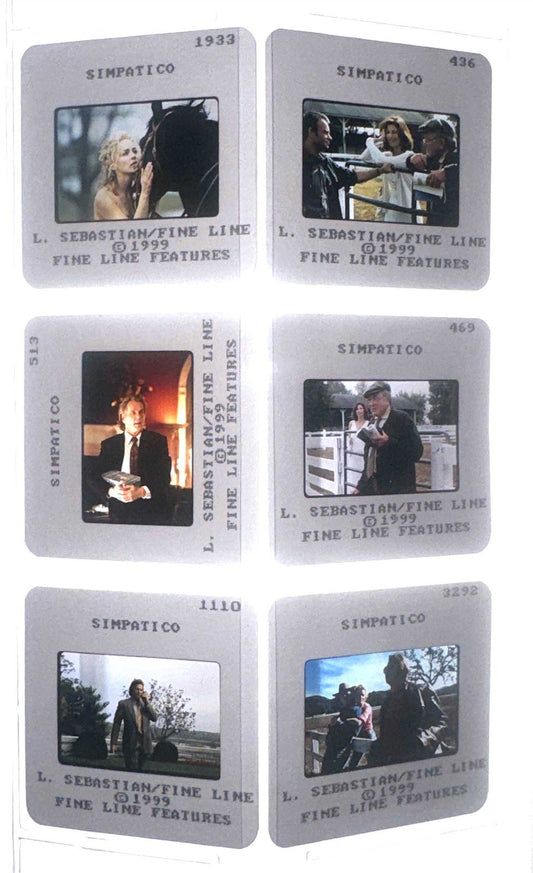 Sharon Stone SIMPATICO Nick Nolte Albert Finney original 35mm press slides 1999