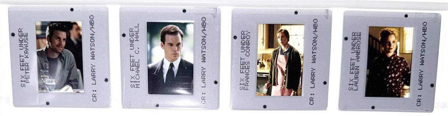 Peter Krause HBO's SIX FEET UNDER Michael C Hall original color 35mm slides