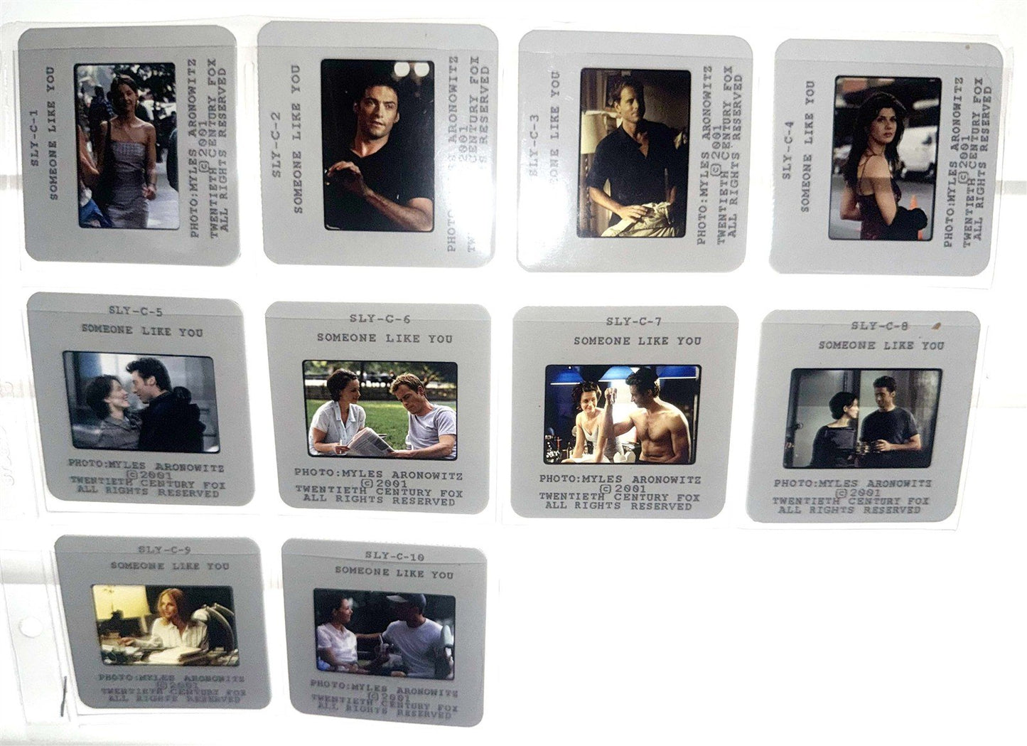 Hugh Jackman SOMEONE LIKE YOU Ashley Judd original 35mm studio press slides