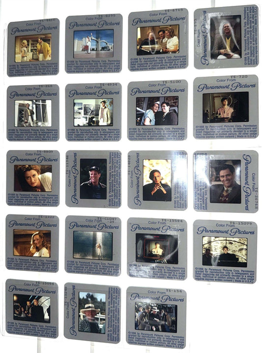 Jim Carrey THE TRUMAN SHOW Laura Linney Ed Harris original 35mm press slides