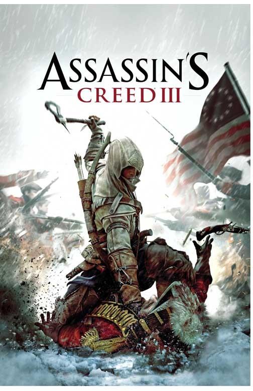 Ubisoft ASSASSIN'S CREED III video game poster 11x17