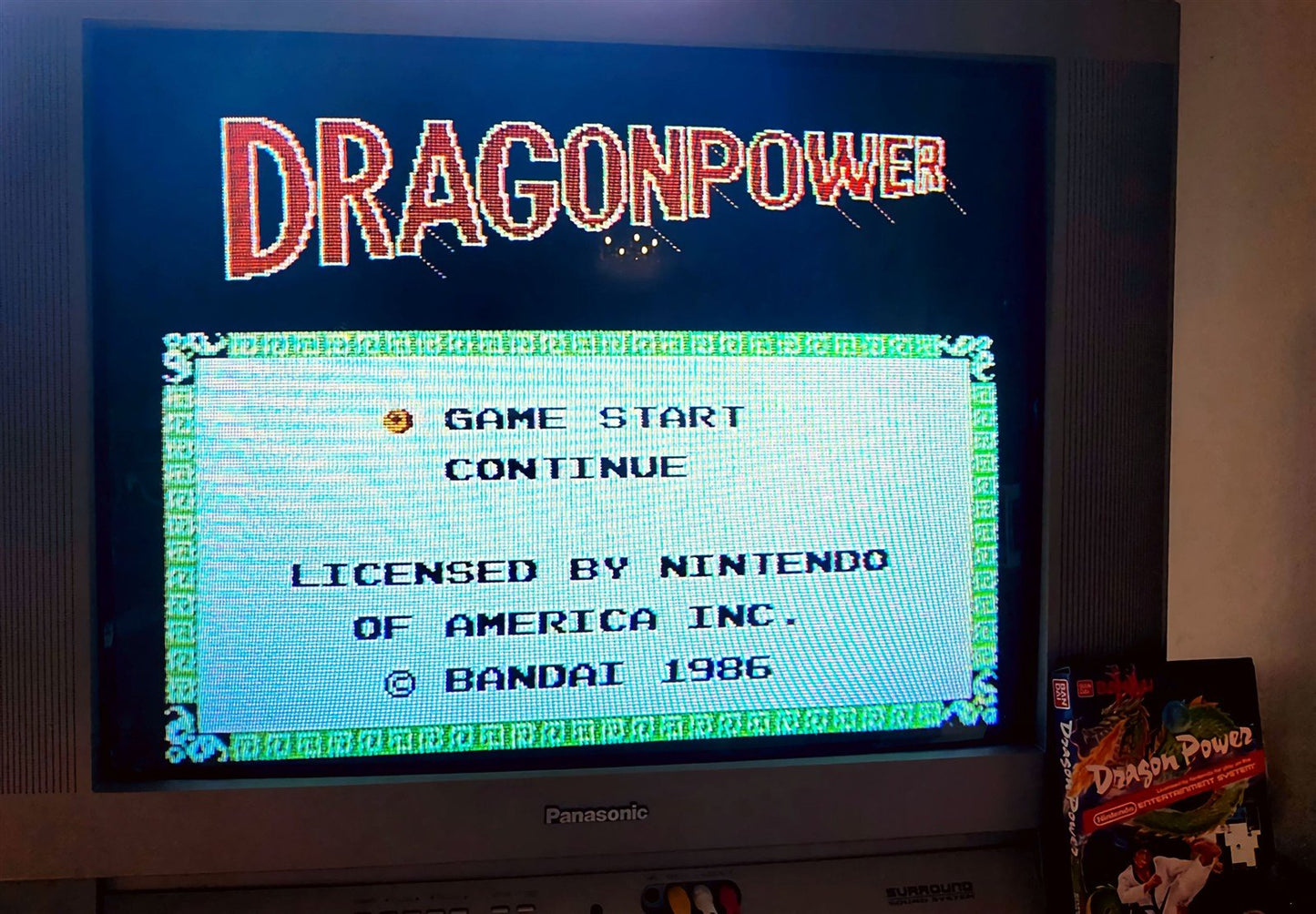 DRAGON POWER Nintendo NES Bandai 1988, Game, Sleeve, Box, Manual, Tested