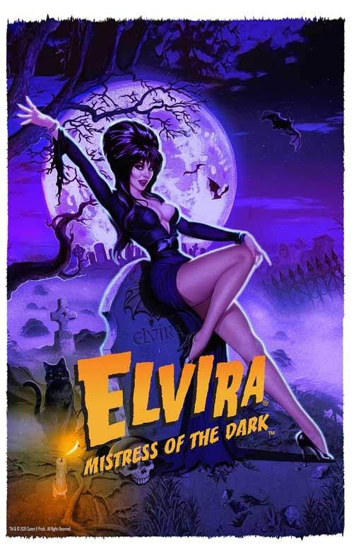 ELVIRA MISTRESS OF THE DARK character poster 11x17