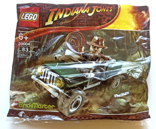 Lego 20004 INDIANA JONES Jungle Cruiser, Brickmaster NEW Retired