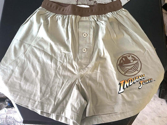 1990's Disney World INDIANA JONES boxer shorts NEW with TAGS
