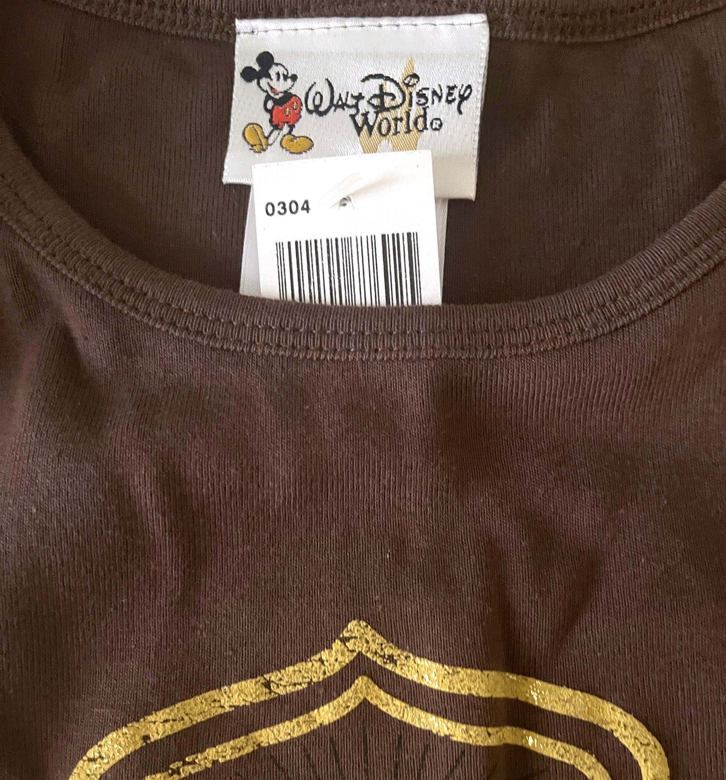 1990's Disney World INDIANA JONES ladies snake tee shirt NEW