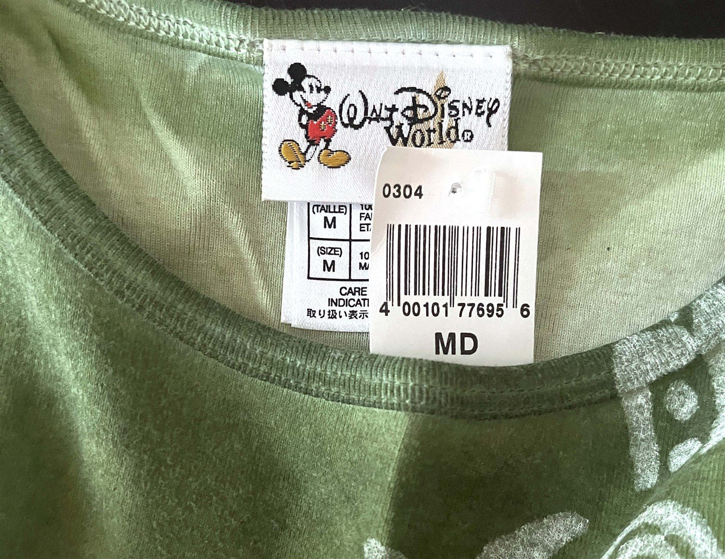 1990's Disney World INDIANA JONES ladies tank top NEW