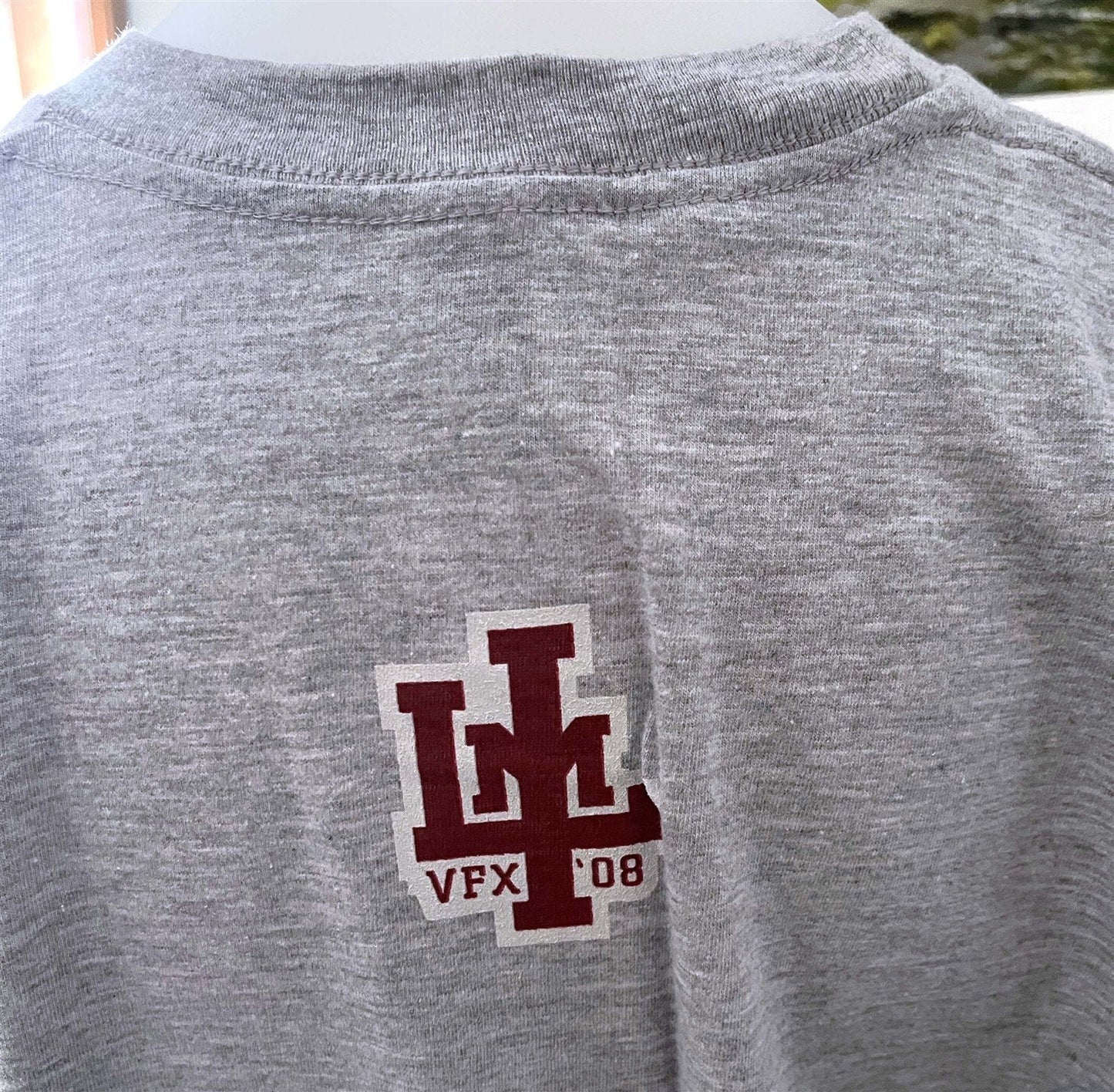 Lucasfilm INDIANA JONES KINGDOM CRYSTAL SKULL crew MARSHALL COLLEGE shirt ILM