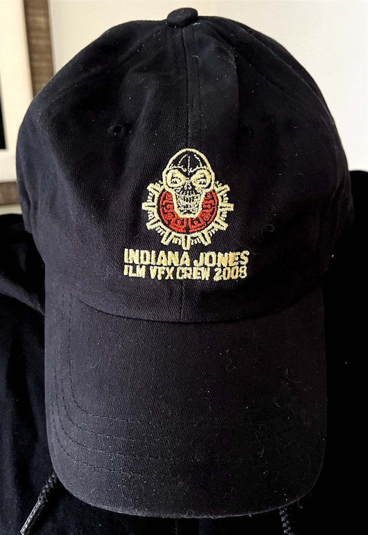 2008 Lucasfilm INDIANA JONES KINGDOM CRYSTAL SKULL crew cap ILM VFX