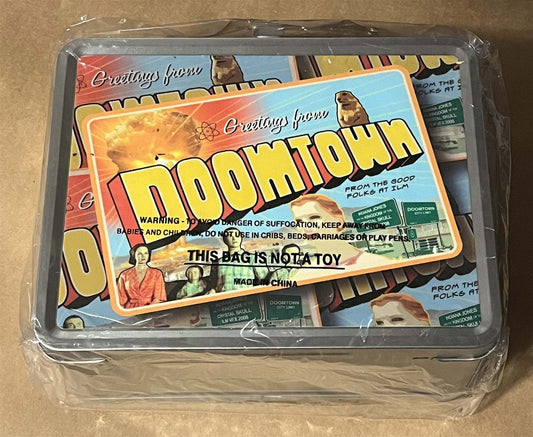 Lucasfilm INDIANA JONES KINGDOM CRYSTAL SKULL crew lunch box & thermos ILM VFX