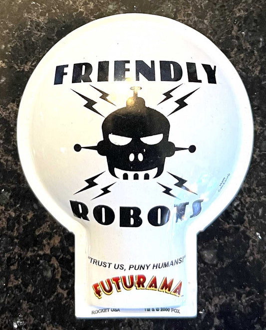Rocket USA FUTURAMA licensed original 2000 Friendly Robots NEW clicker button