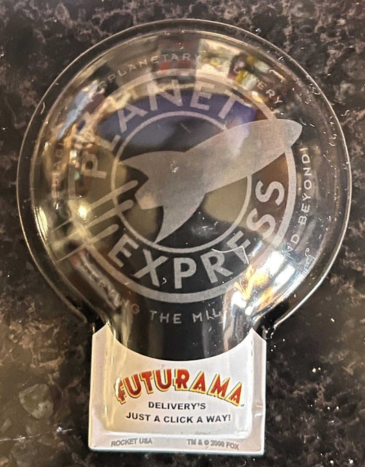Rocket USA FUTURAMA licensed original 2000 Planet Express NEW clicker button