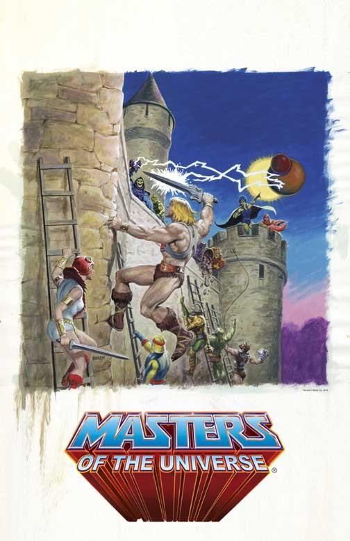 MASTERS OF THE UNIVERSE lightning poster 11x17