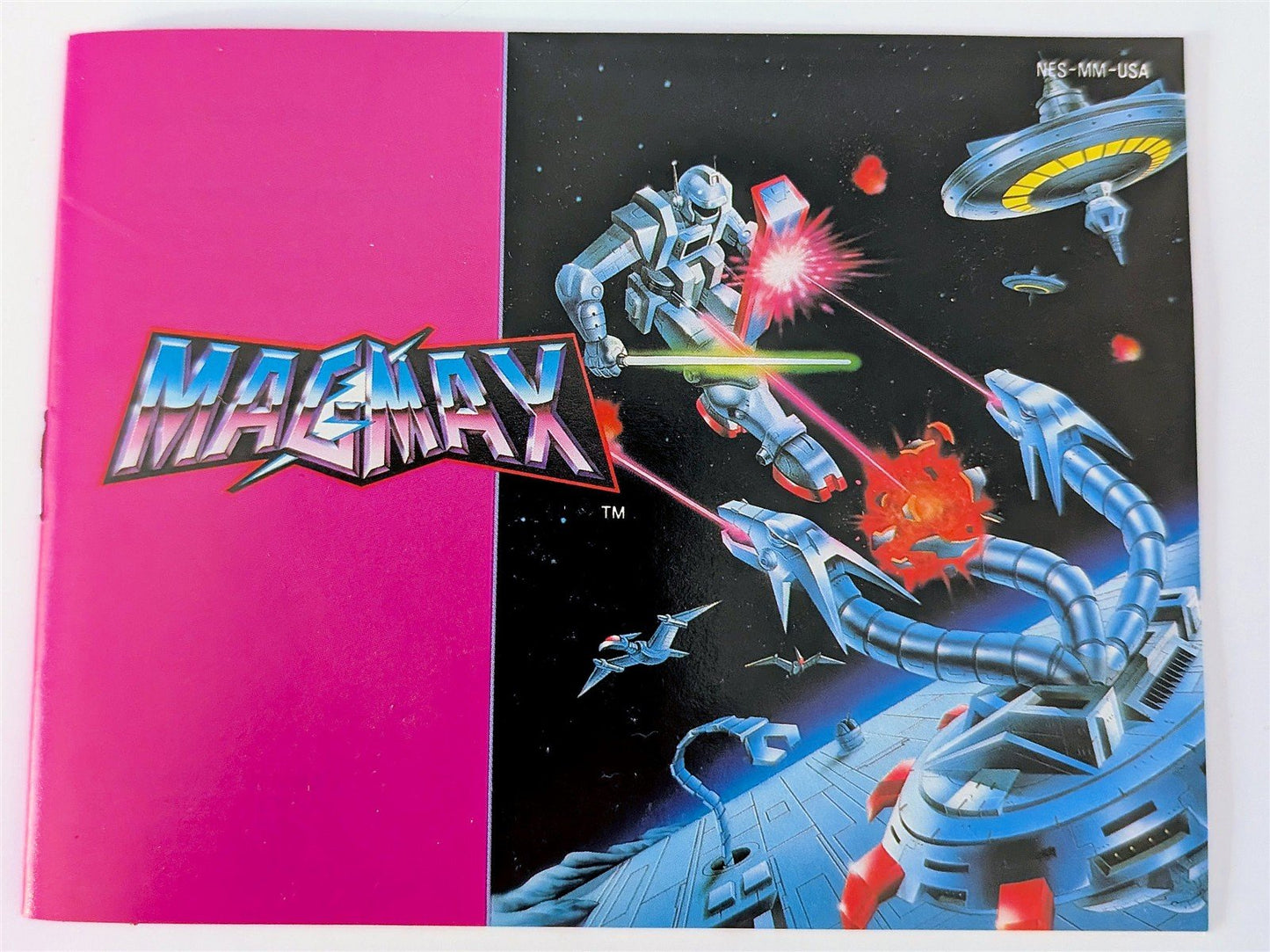 MAGMAX Nintendo NES FCI 1988, Game, Sleeve, Box, Manual, Used, Tested