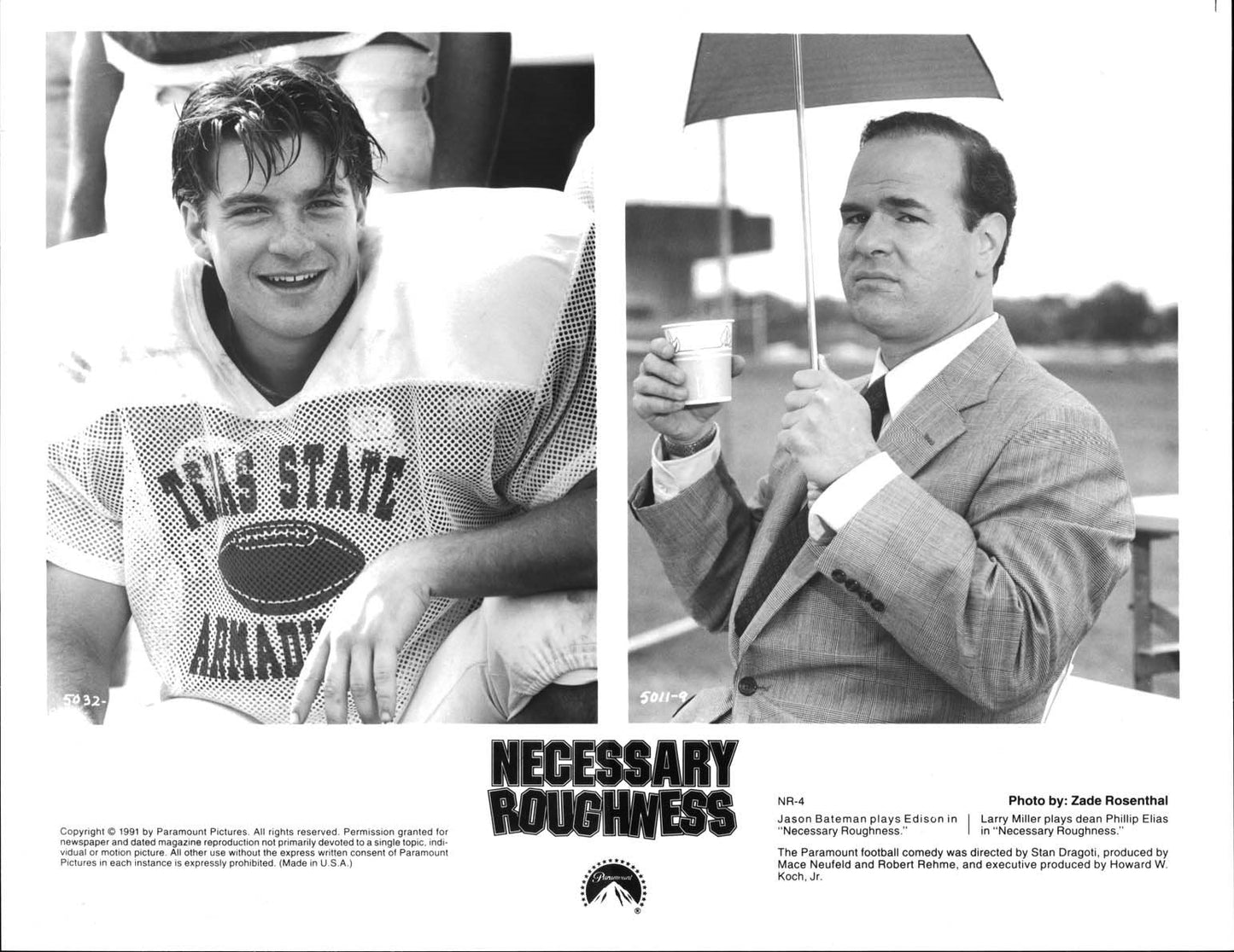Scott Bakula 1991 NECESSARY ROUGHNESS original press photos 8x10 Kathy Ireland