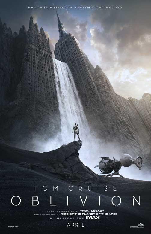 Tom Cruise OBLIVION Imax movie poster 11x17