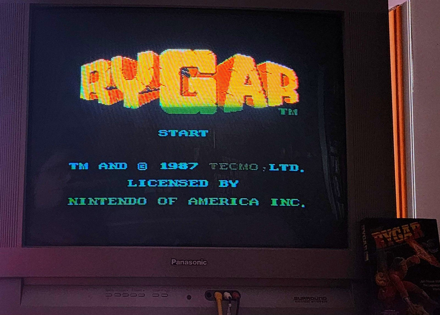 RYGAR Nintendo NES Tecmo 1987, Game, Sleeve, Box, Manual, Used, Tested