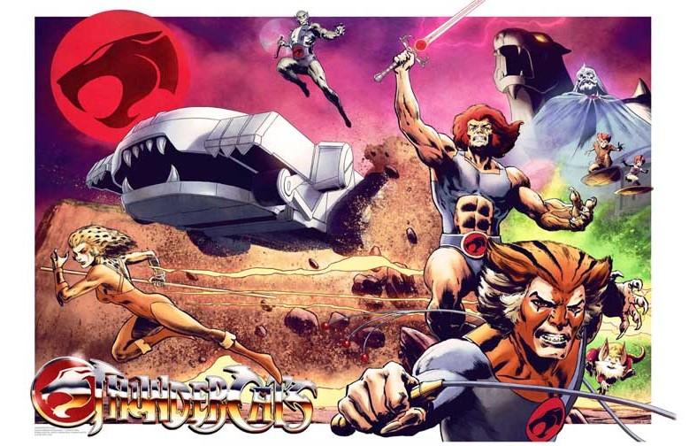 Lion-O THUNDERCATS movie poster 17x11