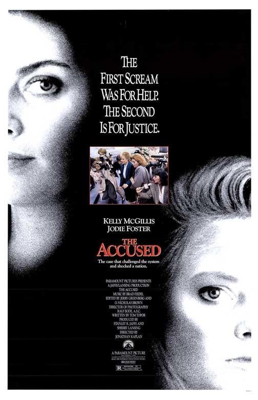 Kelly McGillis THE ACCUSED Jodie Foster movie poster 11x17