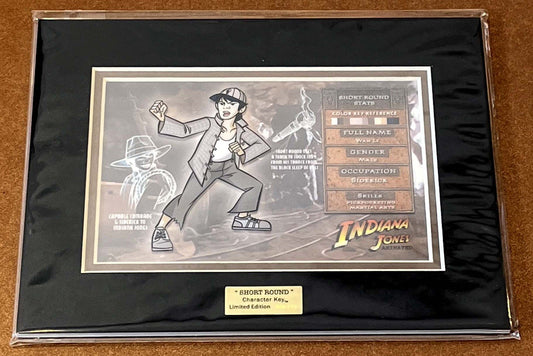 Acme Archives Indiana Jones SHORT ROUND animation character key cel limited art