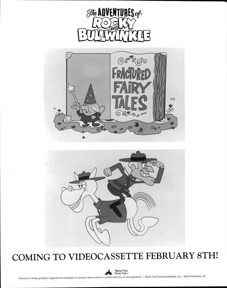 animated ADVENTURES OF ROCKY & BULLWINKLE original 8x10 press photos