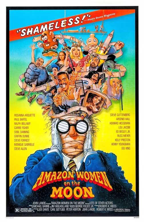 Howard Hesseman AMAZON WOMEN ON THE MOON movie poster 11x17