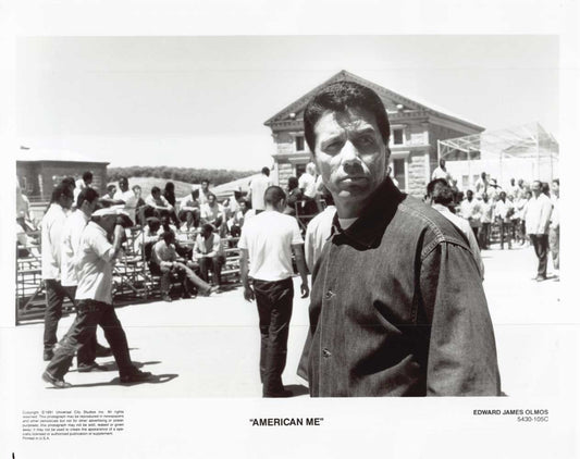 Edward James Olmos AMERICAN ME original 10x8 press photo 1991