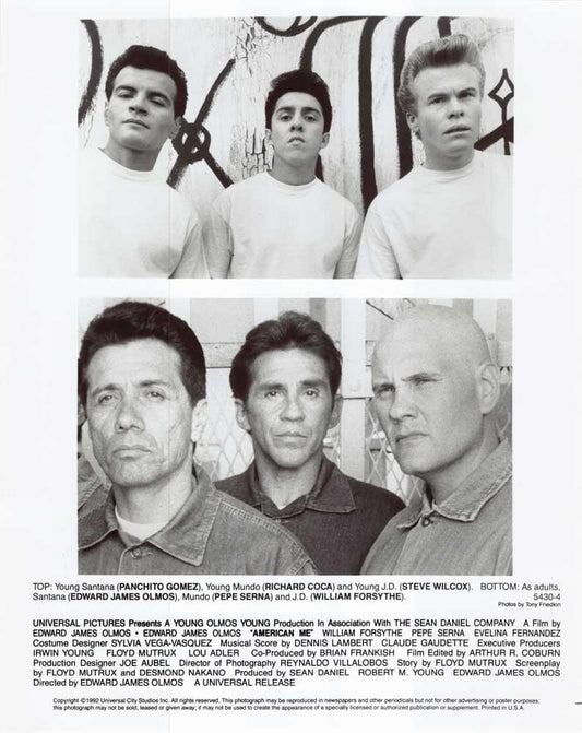 William Forsythe AMERICAN ME Edward James Olmos original 8x10 press photo 1992