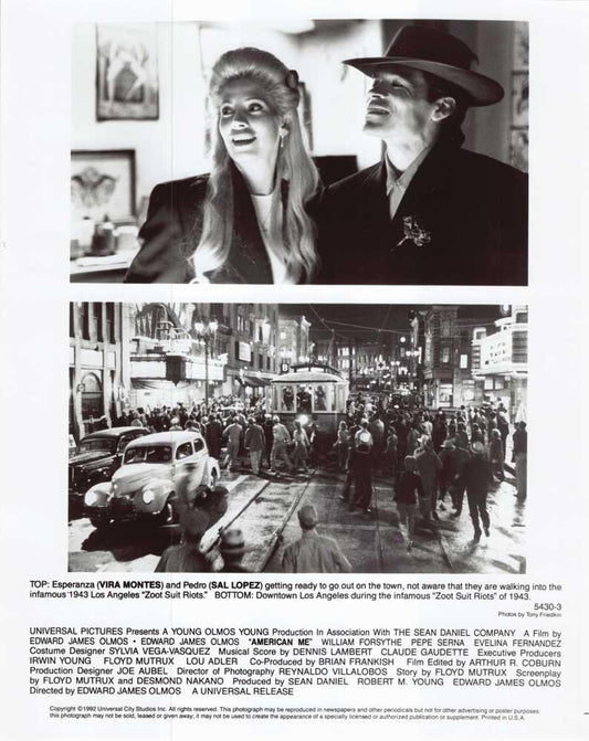 Vira Montes AMERICAN ME Sal Lopez original 8x10 press photo 1992
